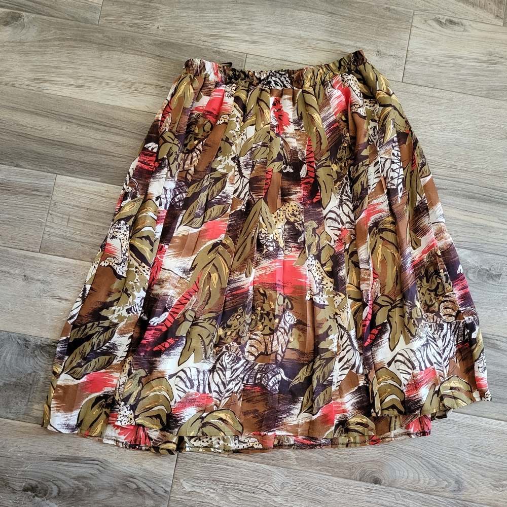 Vintage 70's Hermann Lang skirt size large